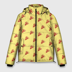 Куртка зимняя мужская Рай пиццы, цвет: 3D-красный