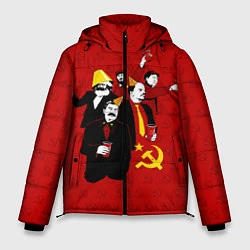 Куртка зимняя мужская Communist Party, цвет: 3D-черный