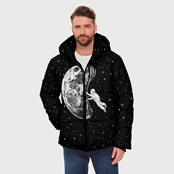 Куртка зимняя мужская Начало ночи, цвет: 3D-светло-серый — фото 2