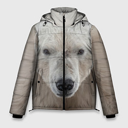 Куртка зимняя мужская Белый медведь, цвет: 3D-черный