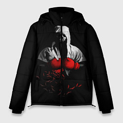 Куртка зимняя мужская Мертвый боксер, цвет: 3D-светло-серый