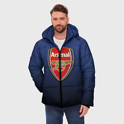 Куртка зимняя мужская Арсенал, цвет: 3D-красный — фото 2
