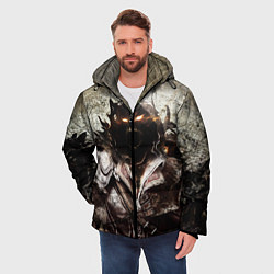 Куртка зимняя мужская Disturbed: Madness, цвет: 3D-красный — фото 2