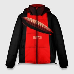 Куртка зимняя мужская Led Zeppelin: Red line, цвет: 3D-черный