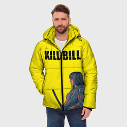 Куртка зимняя мужская Kill Bill, цвет: 3D-красный — фото 2