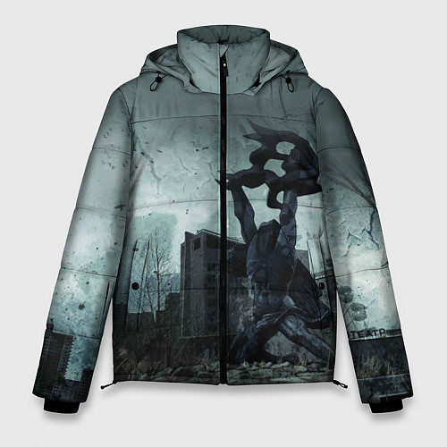 Мужская зимняя куртка STALKER: Pripyat / 3D-Светло-серый – фото 1
