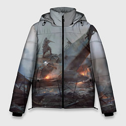 Куртка зимняя мужская Battlefield: Plan A, цвет: 3D-черный