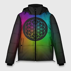 Куртка зимняя мужская Coldplay Colour, цвет: 3D-черный