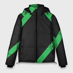 Куртка зимняя мужская Диагонали, цвет: 3D-черный