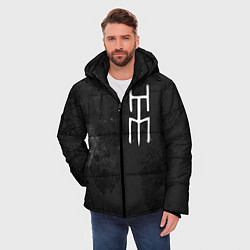 Куртка зимняя мужская HIM, цвет: 3D-черный — фото 2