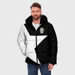 Куртка зимняя мужская FC Juventus: Star, цвет: 3D-черный — фото 2