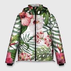 Куртка зимняя мужская Таинственный остров, цвет: 3D-светло-серый