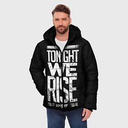 Куртка зимняя мужская Skillet: We Rise, цвет: 3D-светло-серый — фото 2