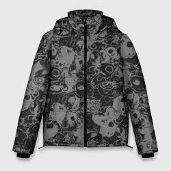 Куртка зимняя мужская Cs:go - DoomKitty Collection 2022, цвет: 3D-красный