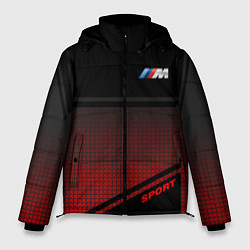 Куртка зимняя мужская BMW 2018 M Sport, цвет: 3D-красный