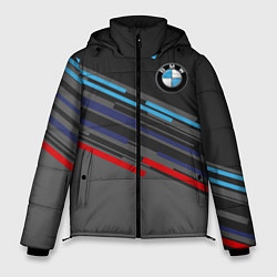 Куртка зимняя мужская BMW BRAND COLOR, цвет: 3D-красный