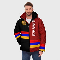 Куртка зимняя мужская Armenia, цвет: 3D-черный — фото 2