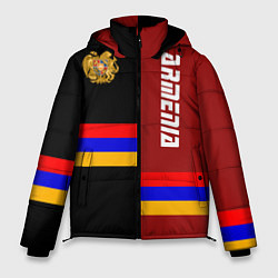 Куртка зимняя мужская Armenia, цвет: 3D-красный