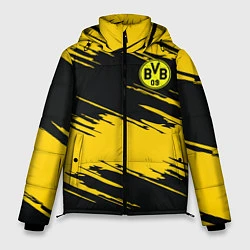 Куртка зимняя мужская BVB 09: Yellow Breaks, цвет: 3D-светло-серый