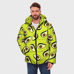 Куртка зимняя мужская Стиль авокадо, цвет: 3D-красный — фото 2