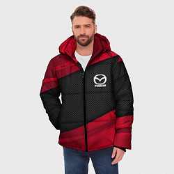 Куртка зимняя мужская Mazda: Red Sport, цвет: 3D-светло-серый — фото 2