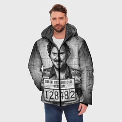 Куртка зимняя мужская Пабло Эскобар, цвет: 3D-черный — фото 2