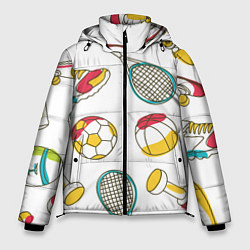 Куртка зимняя мужская Sport Life, цвет: 3D-черный