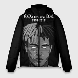 Куртка зимняя мужская XXXTentacion: 1998-2018, цвет: 3D-красный