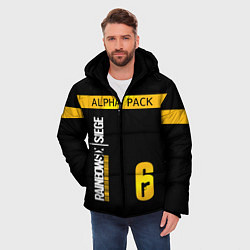 Куртка зимняя мужская Rainbow Six Siege: Alpha Pack цвета 3D-черный — фото 2