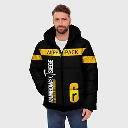 Куртка зимняя мужская Rainbow Six Siege: Alpha Pack, цвет: 3D-черный — фото 2