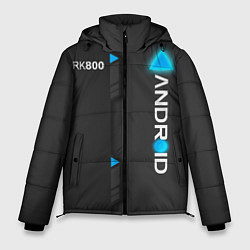 Куртка зимняя мужская RK800 Android, цвет: 3D-черный