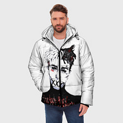 Куртка зимняя мужская XXXtentacion: Darkman, цвет: 3D-черный — фото 2