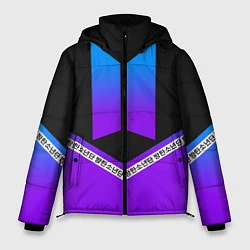 Мужская зимняя куртка BTS: Neon Symbol