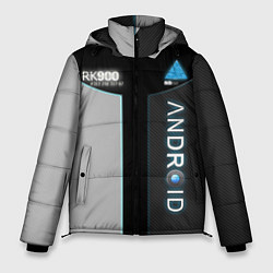 Куртка зимняя мужская Detroit: Android RK900, цвет: 3D-черный