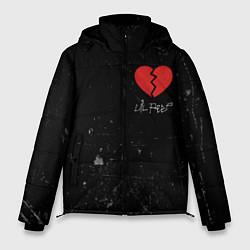 Куртка зимняя мужская Lil Peep: Broken Heart, цвет: 3D-светло-серый