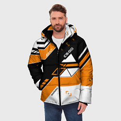 Куртка зимняя мужская CS:GO Asiimov Inverted, цвет: 3D-черный — фото 2