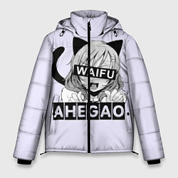Куртка зимняя мужская Ahegao Waifu, цвет: 3D-черный