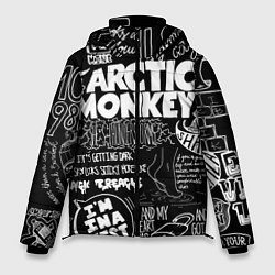 Куртка зимняя мужская Arctic Monkeys: I'm in a Vest, цвет: 3D-красный