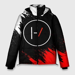 Куртка зимняя мужская 21 Pilots: Black & Red, цвет: 3D-черный