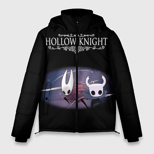 Мужская зимняя куртка Hollow Knight / 3D-Светло-серый – фото 1