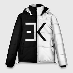 Куртка зимняя мужская Егор Крид: ЕК, цвет: 3D-черный