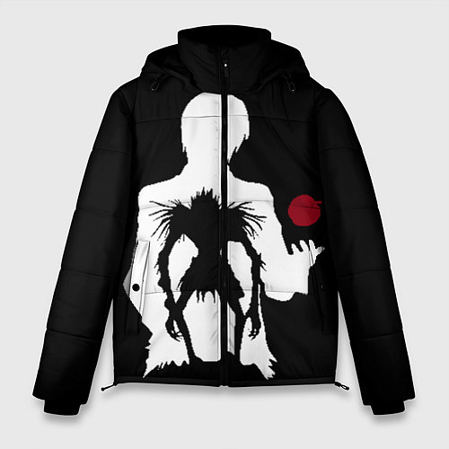 Мужская зимняя куртка Рюк в свете / 3D-Светло-серый – фото 1