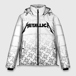 Куртка зимняя мужская METALLICA, цвет: 3D-черный