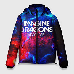 Куртка зимняя мужская IMAGINE DRAGONS, цвет: 3D-светло-серый