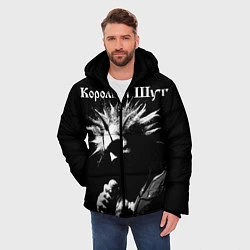 Куртка зимняя мужская Король и Шут Анархия спина, цвет: 3D-черный — фото 2