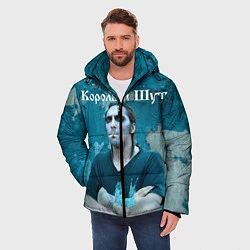 Куртка зимняя мужская Король и Шут Анархия спина, цвет: 3D-черный — фото 2