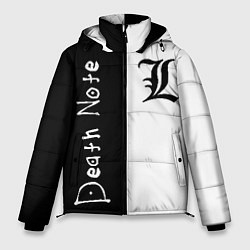 Куртка зимняя мужская Death Note 2, цвет: 3D-черный