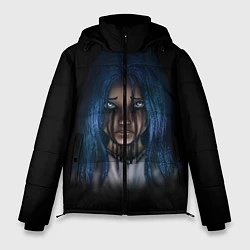 Куртка зимняя мужская Слёзы Билли Айлиш, цвет: 3D-черный