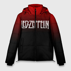 Куртка зимняя мужская Led Zeppelin, цвет: 3D-красный