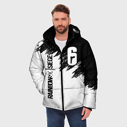 Куртка зимняя мужская RAINBOW SIX SIEGE, цвет: 3D-черный — фото 2